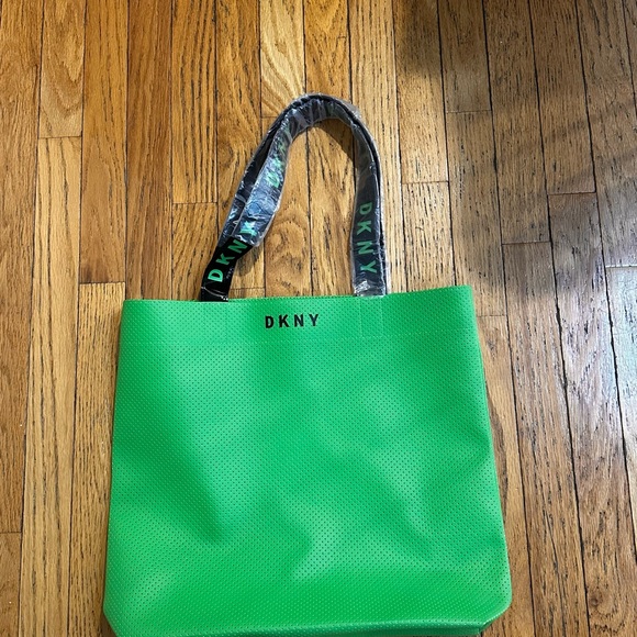 Dkny Handbags - DKNY Green Tote Bag